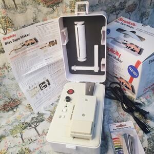 Simplicity Bias Tape Maker Quilt Binding Press Machine EUC